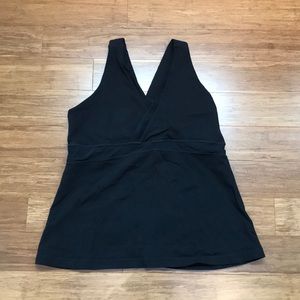 Lululemon Black Workout Top Size 14